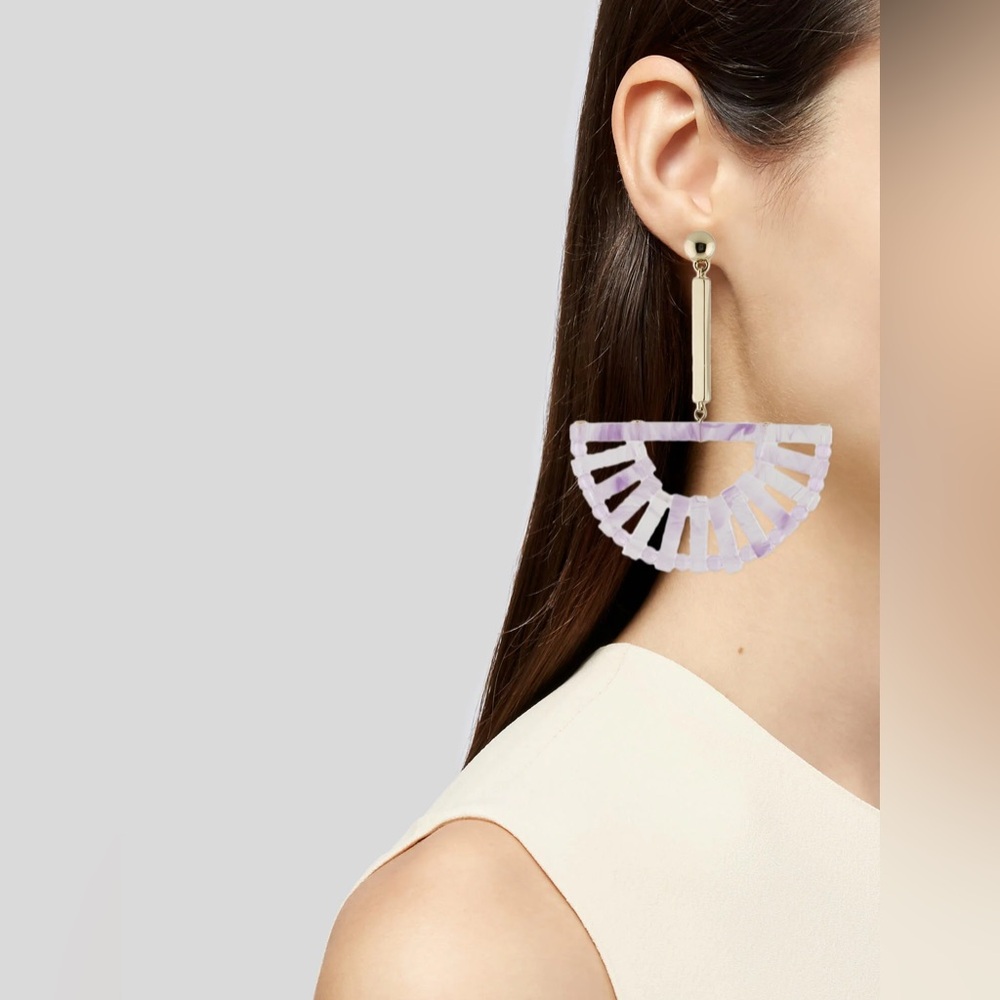 Cult Gaia Acrylic Ark Earrings
